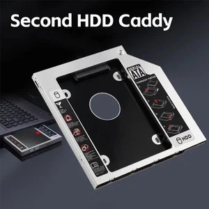 Plastic Aluminum Hard Disk Tray for 12.7/9.5 Inch Laptop Mechanical Sata3 SSD... - Picture 1 of 7