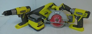 (MA1) Ryobi ONE+ 18V Cordless 4-Tool Combo Kit - Picture 1 of 13