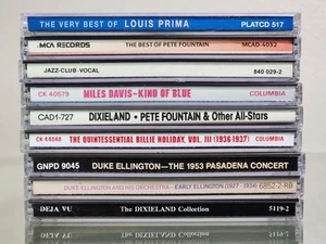 cd Lot of 9 jazz music vocal modal swing dixieland pete fountain duke ellington - Picture 1 of 19