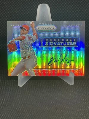 2015 Carlos Martinez AUTOGRAPH Cardinals Panini Prizm  #21.            0624 - Image 1 of 2