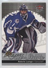 2007-08 Fleer Ultra Ultra All-Stars Roberto Luongo #UAS1 HOF