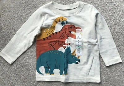 Camisa Manga Larga Dinosaurio Jumping Beans - Niño Talla 18 meses - NUEVA Foto 1 de 2