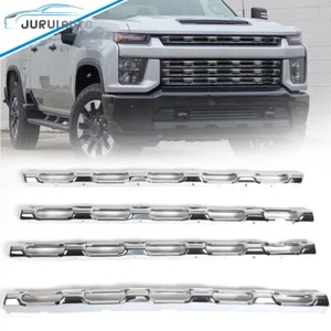 Grille Insert Overlay For 2020-2023 Chevy Silverado 2500 3500 HD w/ Chrome Grill - Picture 1 of 11