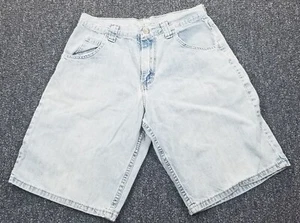 Wrangler Shorts Boy's 12 Blue Denim Carpenter Outdoor Workwear Light Wash - Picture 1 of 12