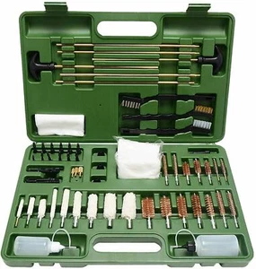 163pcs Gun Cleaning Kit Universal Rifle Pistol Shotgun Handgun Firearm with Case - Picture 1 of 12