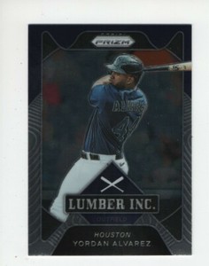 2021 PANINI PRIZM LUMBER INC. - YORDAN ALVAREZ HOUSTON ASTROS #LI10