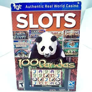 igt 100 Pandas Slots PC Real World Casino New Sealed ~ Shelf205 - Picture 1 of 10