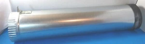Haier Dryer Model RDE350AW: Exhaust Duct Canister 18 x 4 (WD-5255-73) (P5272) - Picture 1 of 2