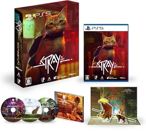 PS5 Stray + Edizione Speciale [Versione Giappone] Inglese Tedesco Francese Spagnolo Multi - Foto 1 di 3