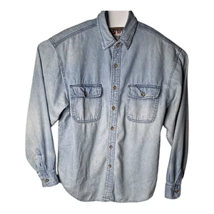 MickeyINC Medium Long Sleeve 100% Cotton Shirt with Point Collar Unisex Adult - Picture 1 of 12