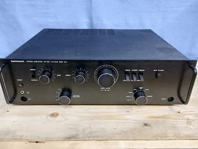 AMPLIFICATORE IMPERIAL HF-650 Made in Italy  VERY RARE 70's VINTAGE AMPLIFIER - Immagine 1 di 4