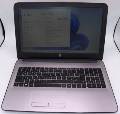 HP 250 G5 Notebook 15,6'' Intel i5 6200U 8GB DDR4  240Gb SSD Win 11 P / Akku Neu - Bild 1 von 4