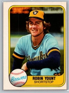 1981 Fleer Robin Yount #511 - Picture 1 of 2