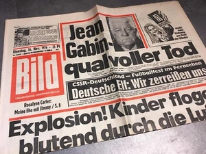 BILDzeitung 16.11.1976 November 16.11.1976 Geschenk Geburtstag 43. 44. 45. 46. - Picture 1 of 2