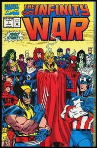 The Infinity War #1 ~ Marvel Comics ~ Wrap-around gatefold cover - Picture 1 of 2