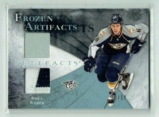 10-11 UD Upper Deck Frozen Artifacts  Shea Weber  /50  Patch--Jersey  