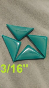 Corner cap vinyl rubber end caps protects glass sheet metal artwork etc..QT(4) - Picture 1 of 6