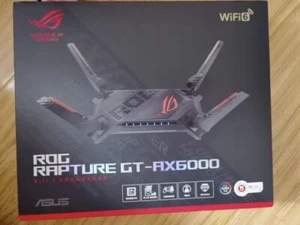 ASUS ROG Rapture GT-AX6000 Dual-Band Gaming Router WiFi 6 Dual 2.5G Ports - Picture 1 of 7