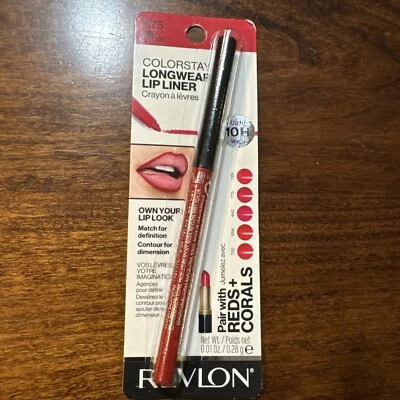 Revlon Colorstay Longwear Lip Liner RED #675 Free Shipping! - Image 1 of 4