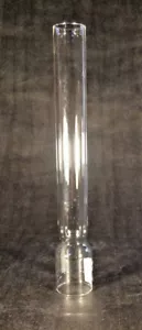Clear Glass 1 5/16" x 8 1/2" OIL LAMP CHIMNEY #6 KOSMOS for European Burner #914 - Picture 1 of 3