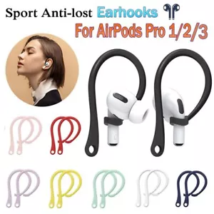 auricolari Gancio protettivo per l'orecchio For Apple AirPods 1 2 3 Pro - Picture 1 of 21