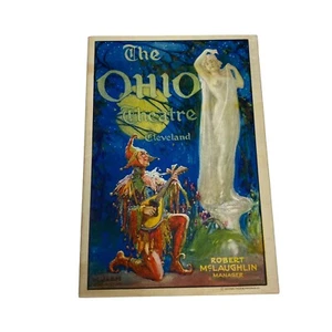 Vtg Playbill 1928 Lulu Belle Ohio Theatre Cleveland - Picture 1 of 3
