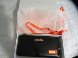 Folli Follie leather zip around grand new black leather zip around wallet - Picture 1 of 4
