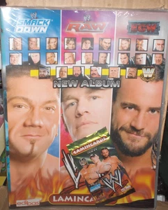 WWE Wrestling Sammelmappe LAMINCARDS incl. 1 Booster ca. 2007 Neu,OVP,RARITÄT - Bild 1 von 2
