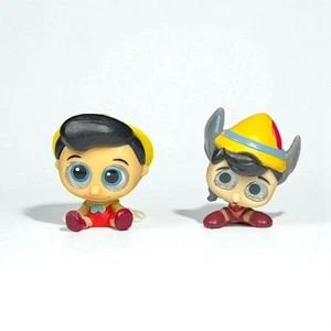 Disney Doorables Serie 1 Asino e Serie 6 Pinocchio Minifigures da Collezione - Foto 1 di 6