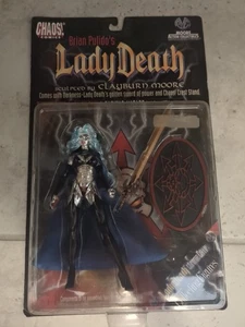 Brian Pulido's - Lady Death Chrome Edition Action Figure by Clayburn Moore 1997 - Bild 1 von 4