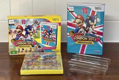 Mario & Sonic at the London 2012 Olympic Games Nintendo Wii Edición Limitada NUEVO Foto 1 de 4