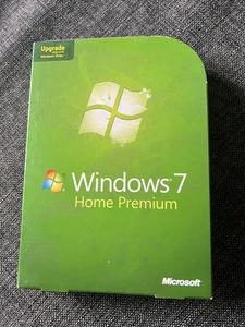 Microsoft Windows 7 Home Premium Genuine Upgrade PC DVD 32 64 Bit Product Key - Picture 1 of 2
