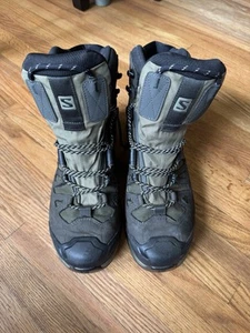 Bota de Mochilero Salomon Quest 4 GTX - Para Hombre - Auténtica - Imán/Negro/Cantera - Imagen 1 de 7