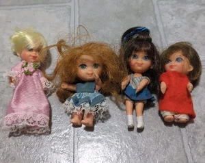 Vintage Liddle Kiddles Puppe 4 Stück 60er Jahre - Bild 1 von 2