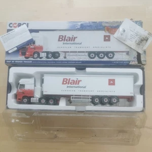 Corgi DAF XF Fridge Trailer BLAIR INTERNATIONAL 1/50 Truck Heavy Haulage CC14118 - Picture 1 of 11