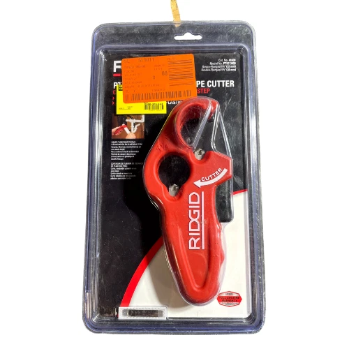 Ridgid PTEC 3000 41608 1-1/4 in. & 1-1/2 in. Thin Wall Plastic Drain Pipe Cutter - Image 1 of 3