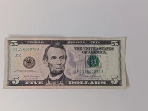 $5 Bill Birthday/Anniversary Note July 2, 1941 - Picture 1 of 2