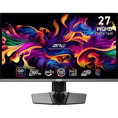 MSI MPG 271QRX QD-OLED Quad HD 26.5" OLED HDR Gaming Monitor - Image 1 of 4