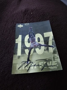 Oversized Signed Michael Jordan Card 1997 High Five - Picture 1 of 7