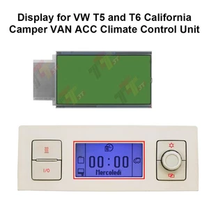 Display for VW T5 and T6 California Multivan Camper ACC Climate Control Unit - Picture 1 of 6