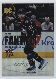 2023-24 Upper Deck Fleer Ultra Rookies Rainbow Foilboard Adam Fantilli Rookie RC - Foto 1 di 3