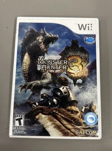 Monster Hunter 3 Tri (Nintendo Wii, 2010) Complete w/Manual - Picture 1 of 4
