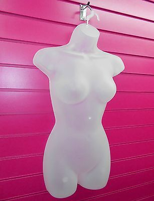 NEW Female Body Form Retail Display Mannequin (fullsdl) - SEMI CLEAR • 12.50£
