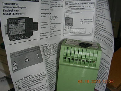 Ohio Semitronics Inc., transductor de vatios de CA DW5-001E Foto 1 de 3