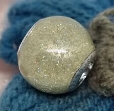 Genuine Pandora Silver Enamel Glitter Ball Charm 💕 S925 ALE  