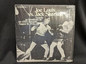 Joe Louis vs Jack Sharkey / Babe Ruth Vinyl Record LP Radiola MR-1019 - Picture 1 of 5
