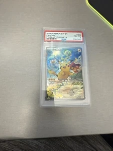 Psa 8 Pikachu 027 Sv: Scarlet & Violet Promo Cards Holo! - Picture 1 of 1