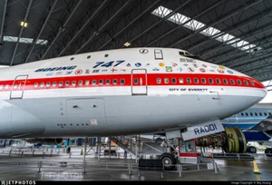 SQ Wings 1/200 Boeing 747-100 prototype Seattle Museum of Flight N7470 Model - Picture 1 of 2
