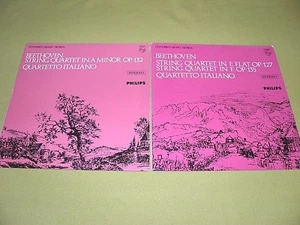 Quartetto Italiano - Beethoven - String Quartet / UK 1968 2xLP Philips STEREO - Picture 1 of 2