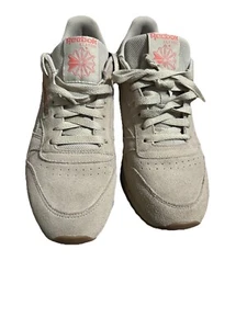 Reebok Classic 059503 Leather Casual Sneakers Men's U.S. Sz 9 Gray Suede - Picture 1 of 6